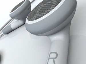 earphones Model 3D