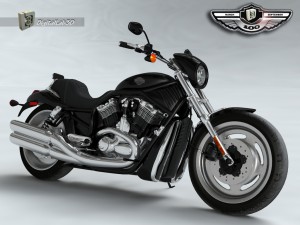 harley black knight 3D Model
