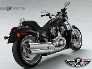 harley black knight 3D Model
