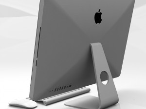 computer set 3D Model