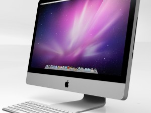 computer set 3D Model