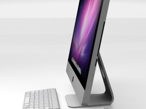 computer set 3D Model