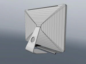 equipo de computadora Modelo 3D