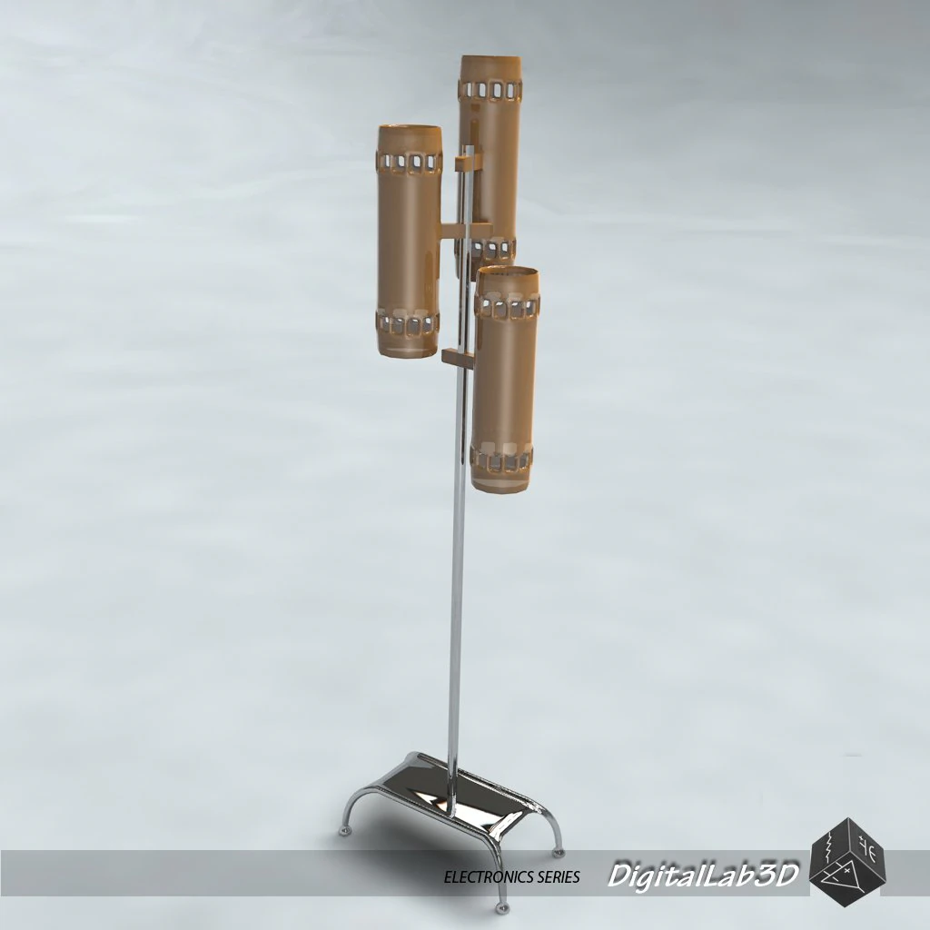 lamp 2 3D Model .c4d .max .obj .3ds .fbx .stl .blend