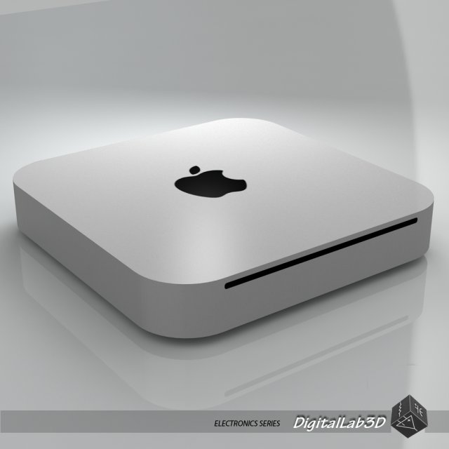 mini computer Modello 3D .c4d .max .obj .3ds .fbx .stl .blend 