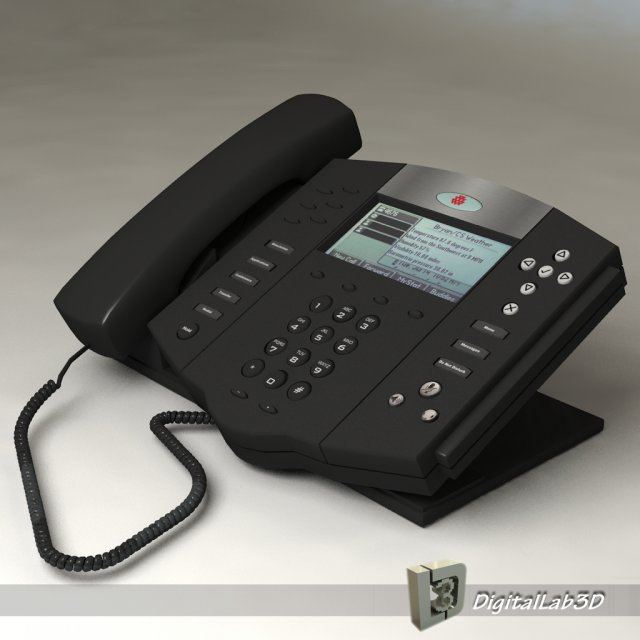 polycom 3D मॉडल .c4d .max .obj .3ds .fbx .stl .blend 