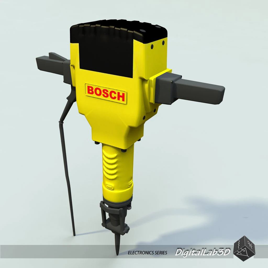 professional breaker 3D Model .c4d .max .obj .3ds .fbx .stl .blend 