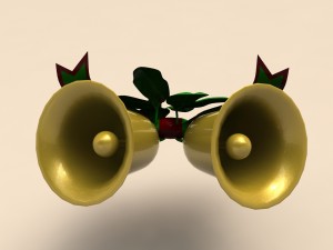 christmas bell 3D Model
