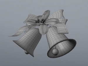 christmas bell 3D Model