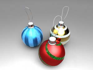 christmas ball 3D Model