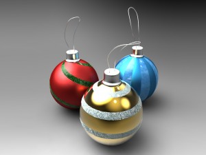 christmas ball 3D Model