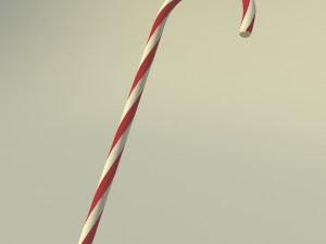 christmas cane 3D Model