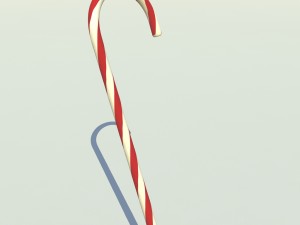 christmas cane 3D Модель