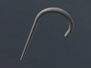 christmas cane 3D Model