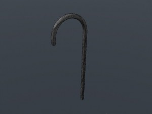 christmas cane 3D Модель