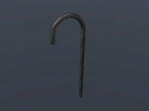 christmas cane 3D Model
