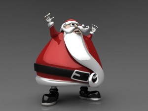 santa claus 3D 모델