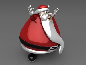 santa claus 3D 모델