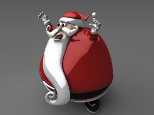 santa claus 3D 모델