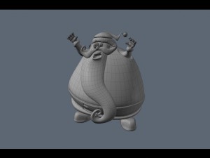 santa claus 3D 모델