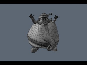 santa claus 3D 모델