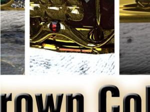 collection - 5 crowns Model 3D