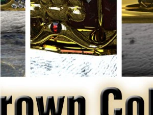 컬렉션 - 5개의 크라운 3D 모델