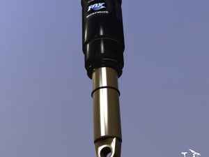 bicycle shocks 1 3D Model