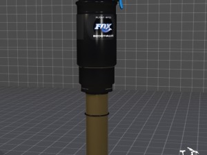 bicycle shocks 1 3D Model