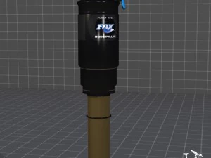 Fahrradsto&szlig;d&auml;mpfer 1 3D Modell