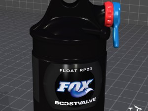 bicycle shocks 1 3D Model