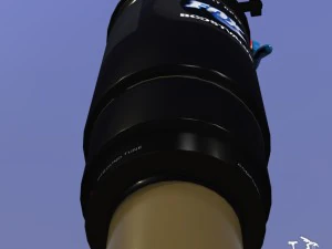 Fahrradsto&szlig;d&auml;mpfer 1 3D Modell