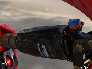bicycle shocks 1 3D Model