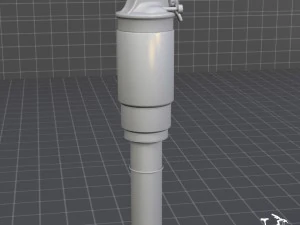 Fahrradsto&szlig;d&auml;mpfer 1 3D Modell