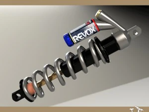 guncangan sepeda 2 Model 3D