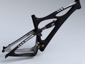 bike frame mojo hd 3Dモデル