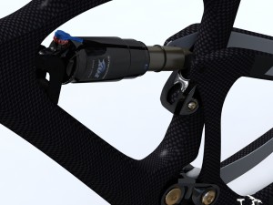 bike frame mojo hd Model 3D