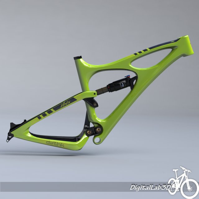 bike frame mojo hd vp 3D Модель .c4d .max .obj .3ds .fbx .stl .blend 