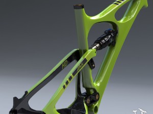 bike frame mojo hd vp 3D Модель