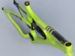 bike frame mojo hd vp 3D Модель