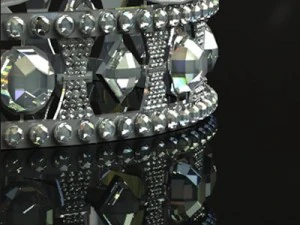 diamond crown 3D Model