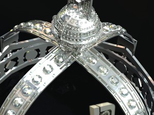diamond crown 3D Model