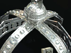 diamond crown 3D Model