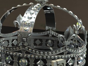 diamond crown 3D Model