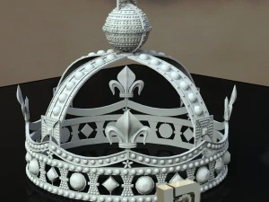 diamond crown 3D Model