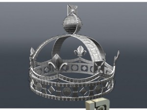 diamond crown 3D Model