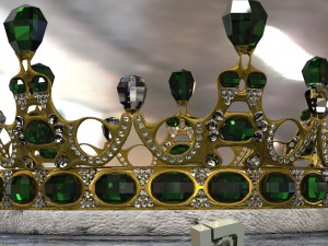 emerald crown Model 3D