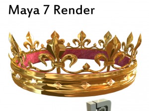gold crown 3D Model