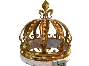 pearl crown 3D Model