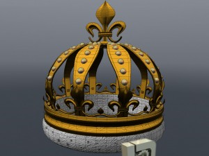 pearl crown 3D Model